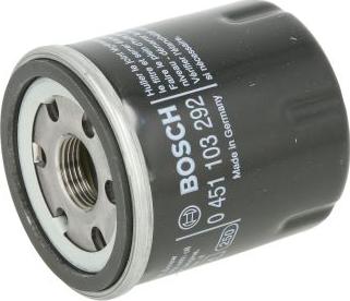 BOSCH 0 451 103 292 - Оливний фільтр autodetail.com.ua