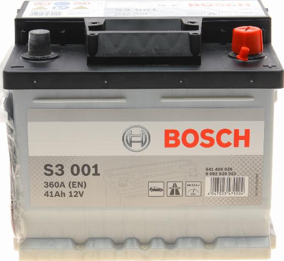 BOSCH 0 092 S30 010 - Стартерний акумулятор autodetail.com.ua