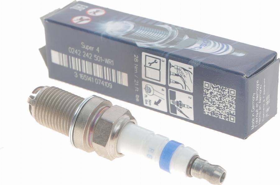 BOSCH 0 242 242 501 - Свічка запалювання autodetail.com.ua
