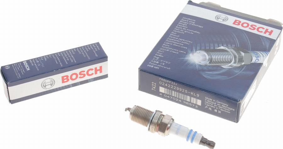 BOSCH 0 242 229 925 - Свічка запалювання autodetail.com.ua