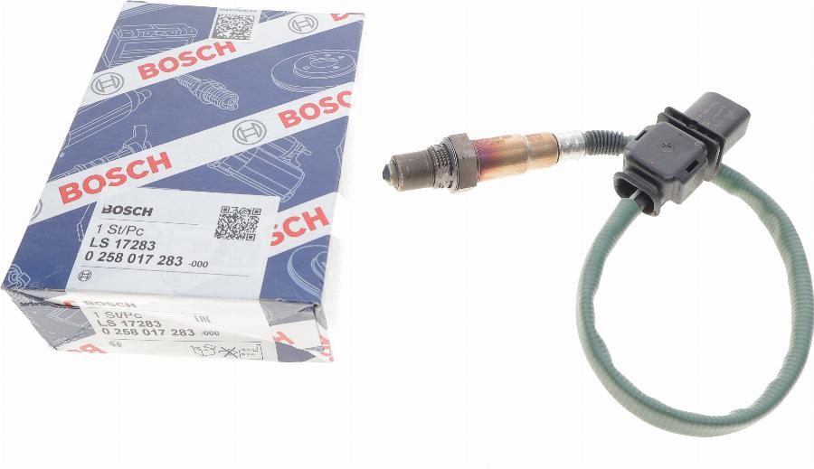 BOSCH 0 258 017 283 - Кисневий датчик autodetail.com.ua