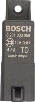 BOSCH 0 281 003 056 - Блок керування, час розжарювання autodetail.com.ua