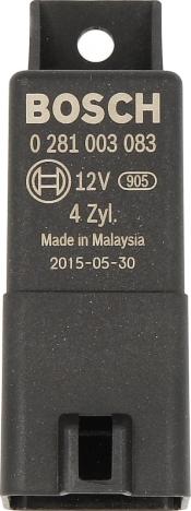 BOSCH 0 281 003 083 - Блок керування, час розжарювання autodetail.com.ua