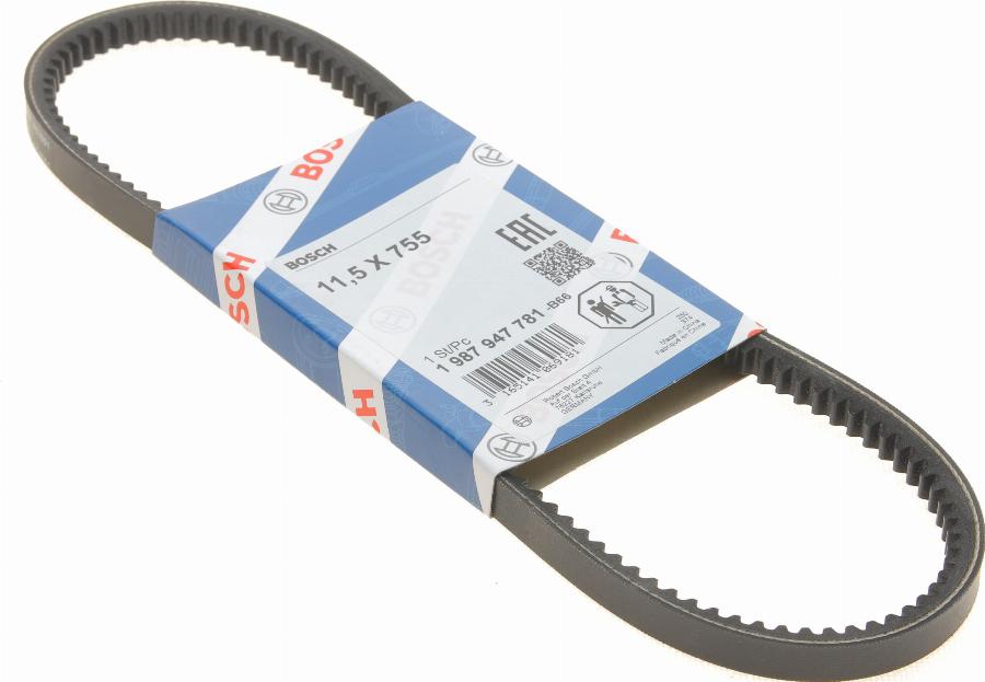 BOSCH 1 987 947 781 - Клиновий ремінь autodetail.com.ua
