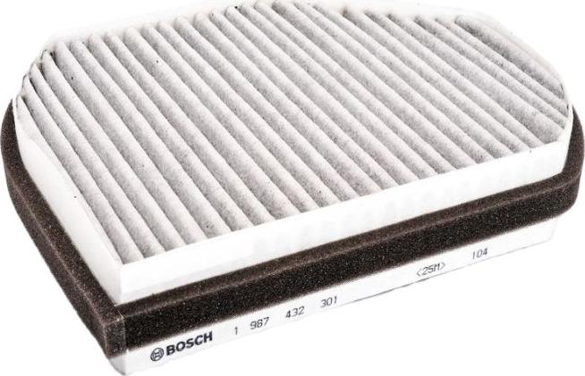 BOSCH 1 987 432 301 - Фільтр, повітря у салоні autodetail.com.ua