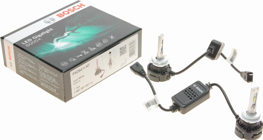 BOSCH 1 987 301 557 - Лампа розжарювання, фара дальнього світла autodetail.com.ua