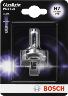 BOSCH 1 987 301 110 - Лампа розжарювання, фара дальнього світла autodetail.com.ua