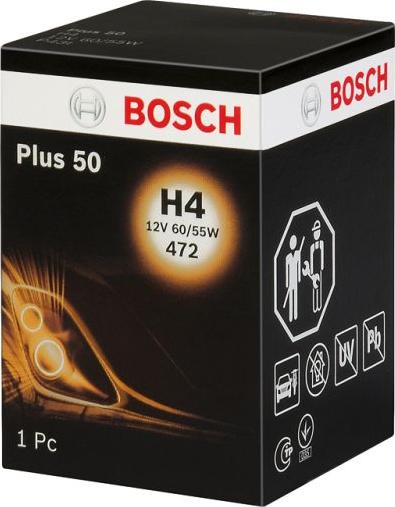 BOSCH 1 987 302 049 - Лампа розжарювання, фара дальнього світла autodetail.com.ua