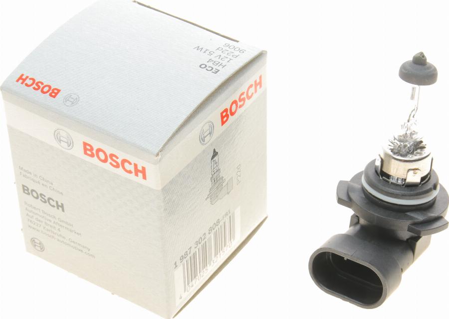 BOSCH 1 987 302 808 - Лампа розжарювання, фара дальнього світла autodetail.com.ua