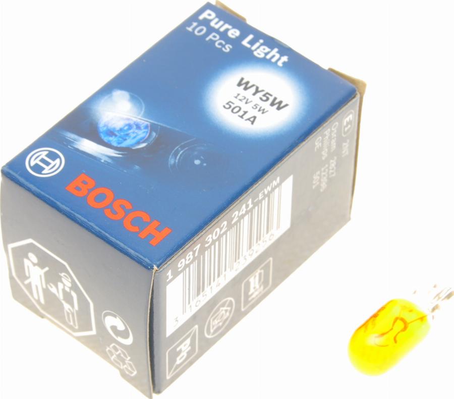 BOSCH 1 987 302 241 - Лампа розжарювання, вказівник повороту autodetail.com.ua