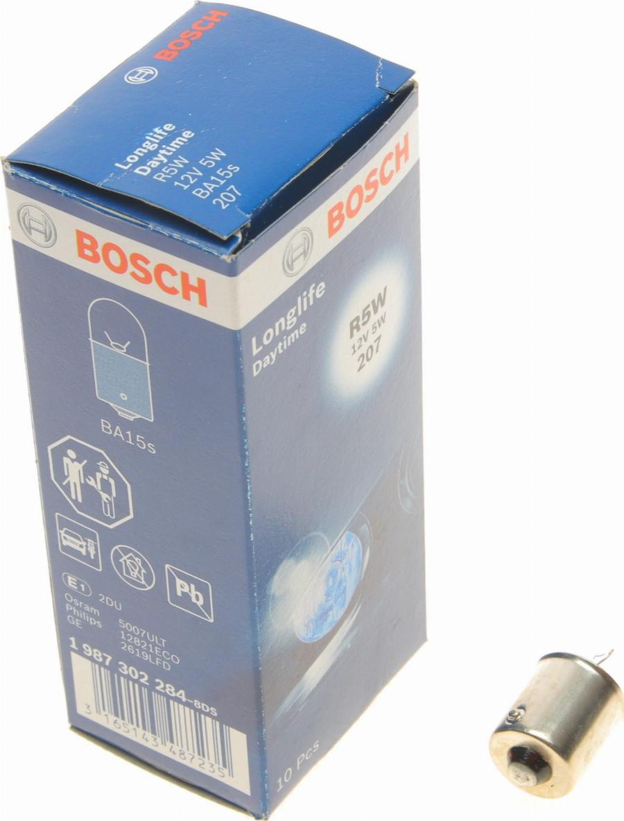 BOSCH 1 987 302 284 - Лампа розжарювання, вказівник повороту autodetail.com.ua