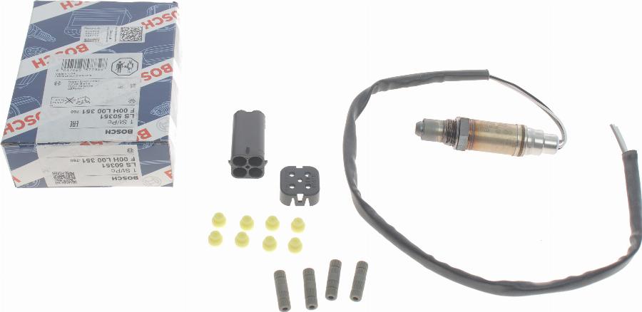 BOSCH F 00H L00 351 - Кисневий датчик autodetail.com.ua
