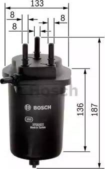 BOSCH F 026 402 073 - Фільтр палива autodetail.com.ua