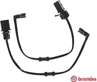 Brembo A 00 468 - Конт. попер. сигналу, знос гальм. накл. autodetail.com.ua