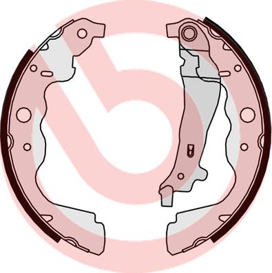 Brembo S 68 546 - Комплект гальмівних колодок autodetail.com.ua
