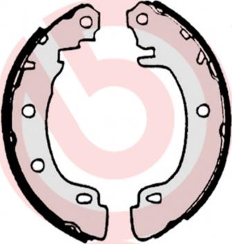 Brembo S 68 522 - Комплект гальмівних колодок autodetail.com.ua