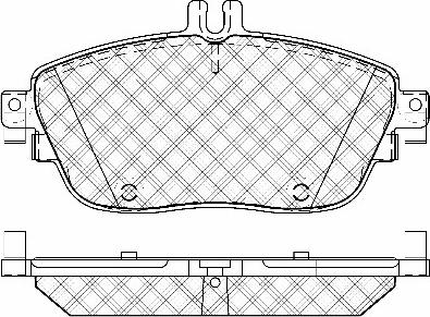 Meyle 252486919 - Комплект гальмівних накладок, дискове гальмо autodetail.com.ua