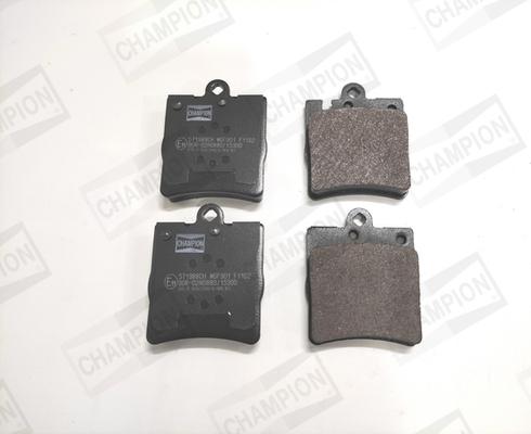 Champion 571988CH - Комплект гальмівних накладок, дискове гальмо autodetail.com.ua