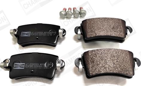 Champion 573055CH - Комплект гальмівних накладок, дискове гальмо autodetail.com.ua