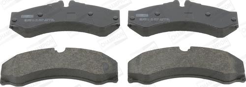 Champion 573731CH - Комплект гальмівних накладок, дискове гальмо autodetail.com.ua