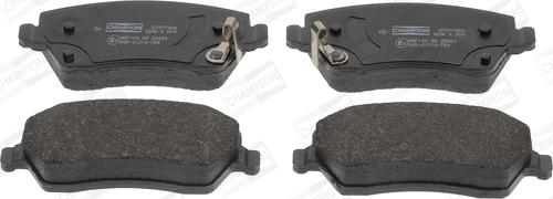 Champion 573770CH - Комплект гальмівних накладок, дискове гальмо autodetail.com.ua