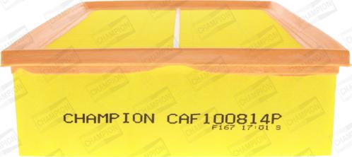 Champion CAF100814P - Повітряний фільтр autodetail.com.ua