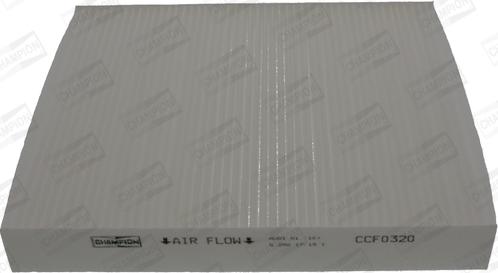 Champion CCF0320 - Фільтр, повітря у салоні autodetail.com.ua