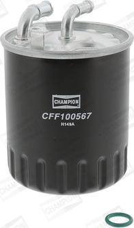 Champion CFF100567 - Фільтр палива autodetail.com.ua