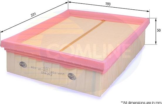 Comline EAF455 - Повітряний фільтр autodetail.com.ua
