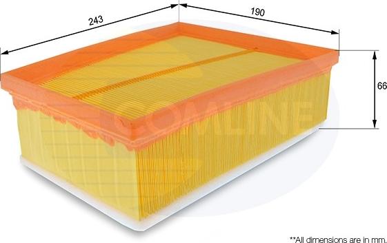 Comline EAF765 - Повітряний фільтр autodetail.com.ua
