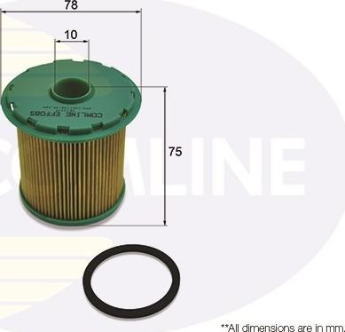 Comline EFF085 - Фільтр палива autodetail.com.ua