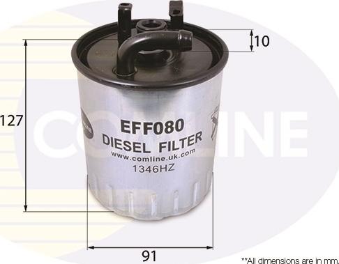 Comline EFF080 - Фільтр палива autodetail.com.ua