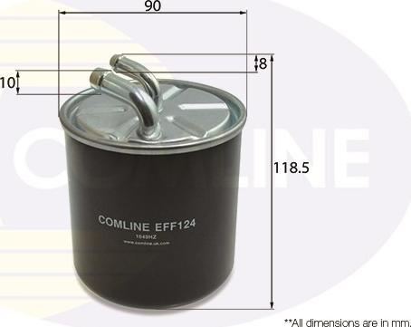 Comline EFF124 - Фільтр палива autodetail.com.ua