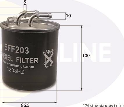 Comline EFF203 - Фільтр палива autodetail.com.ua