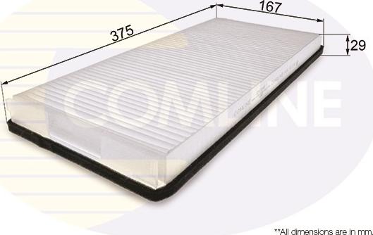 Comline EKF248 - Фільтр, повітря у салоні autodetail.com.ua