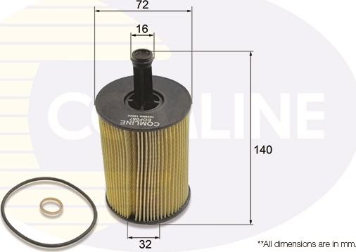 Comline EOF087 - Оливний фільтр autodetail.com.ua