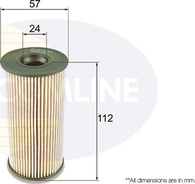 Comline EOF243 - Оливний фільтр autodetail.com.ua