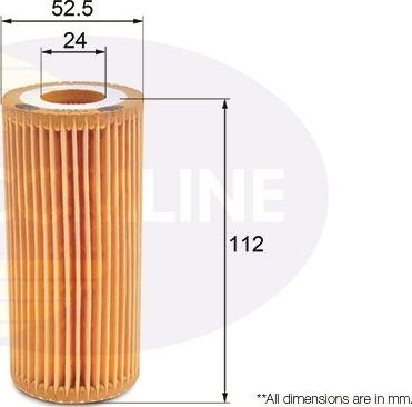 Comline EOF264 - Оливний фільтр autodetail.com.ua