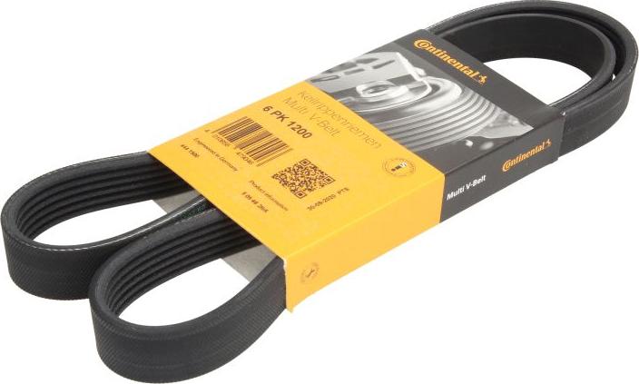 Continental 6PK1200 - Поліклиновий ремінь autodetail.com.ua