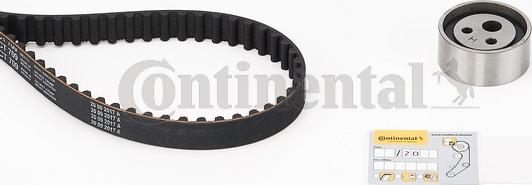 CONTINENTAL CT709K1 - Комплект зубчастих ременів autodetail.com.ua