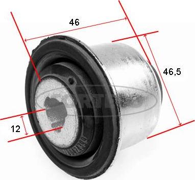 Corteco 21652476 - Опора, важіль підвіски autodetail.com.ua