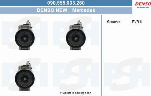 PSH 090.555.033.260 - Компресор, система кондиціонування повітря autodetail.com.ua