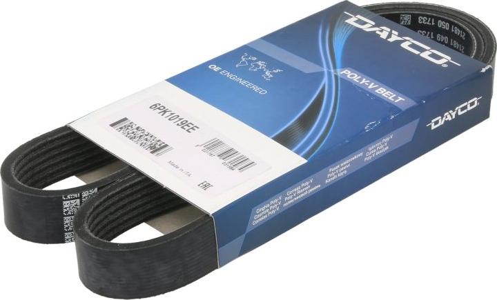 Dayco 6PK1019EE - Поліклиновий ремінь autodetail.com.ua
