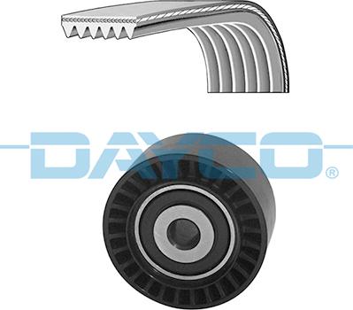 Dayco KPV286 - Комплект поліклинових ременів autodetail.com.ua