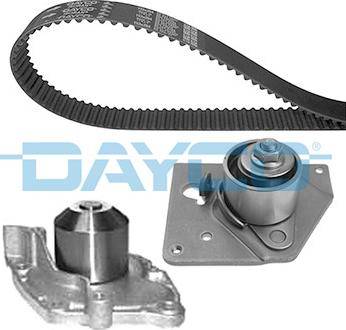 Dayco KTBWP4650 - Водяний насос + зубчастий ремінь autodetail.com.ua