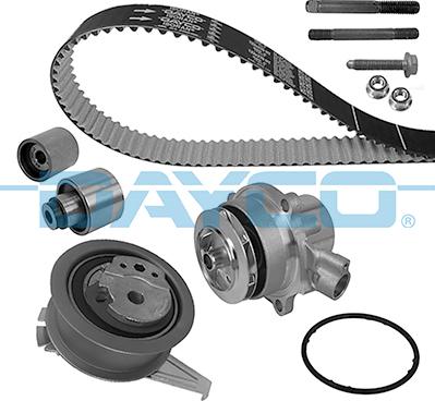 Dayco KTBWP8840 - Водяний насос + зубчастий ремінь autodetail.com.ua