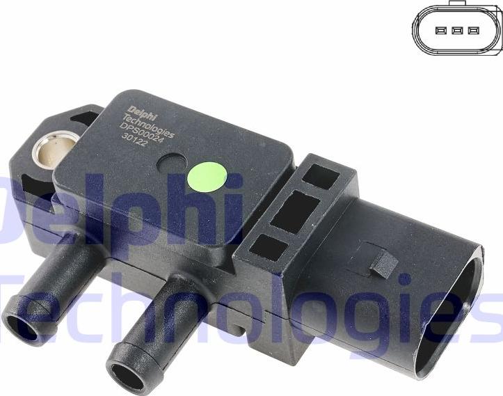 Delphi DPS00024-12B1 - Датчик, тиск ВГ autodetail.com.ua