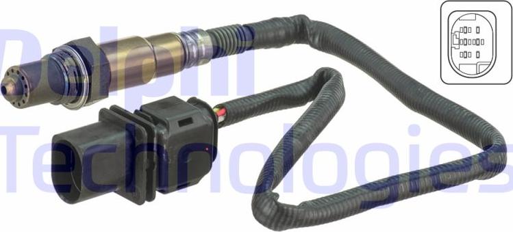 Delphi ES20677-12B1 - Кисневий датчик autodetail.com.ua