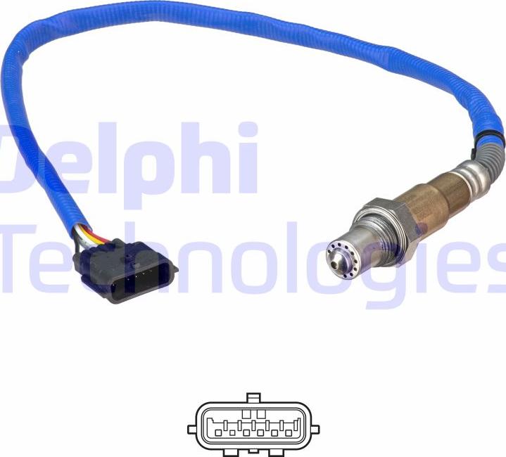 Delphi ES21242-12B1 - Кисневий датчик autodetail.com.ua