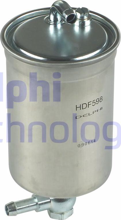 Delphi HDF598 - Фільтр палива autodetail.com.ua